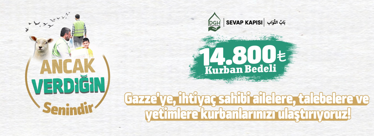 2025 Kurban Bağışı Sevap Kapısı Derneği ile Umut Oluyor: Gazze ve İhtiyaç Sahiplerine Ulaşın!
